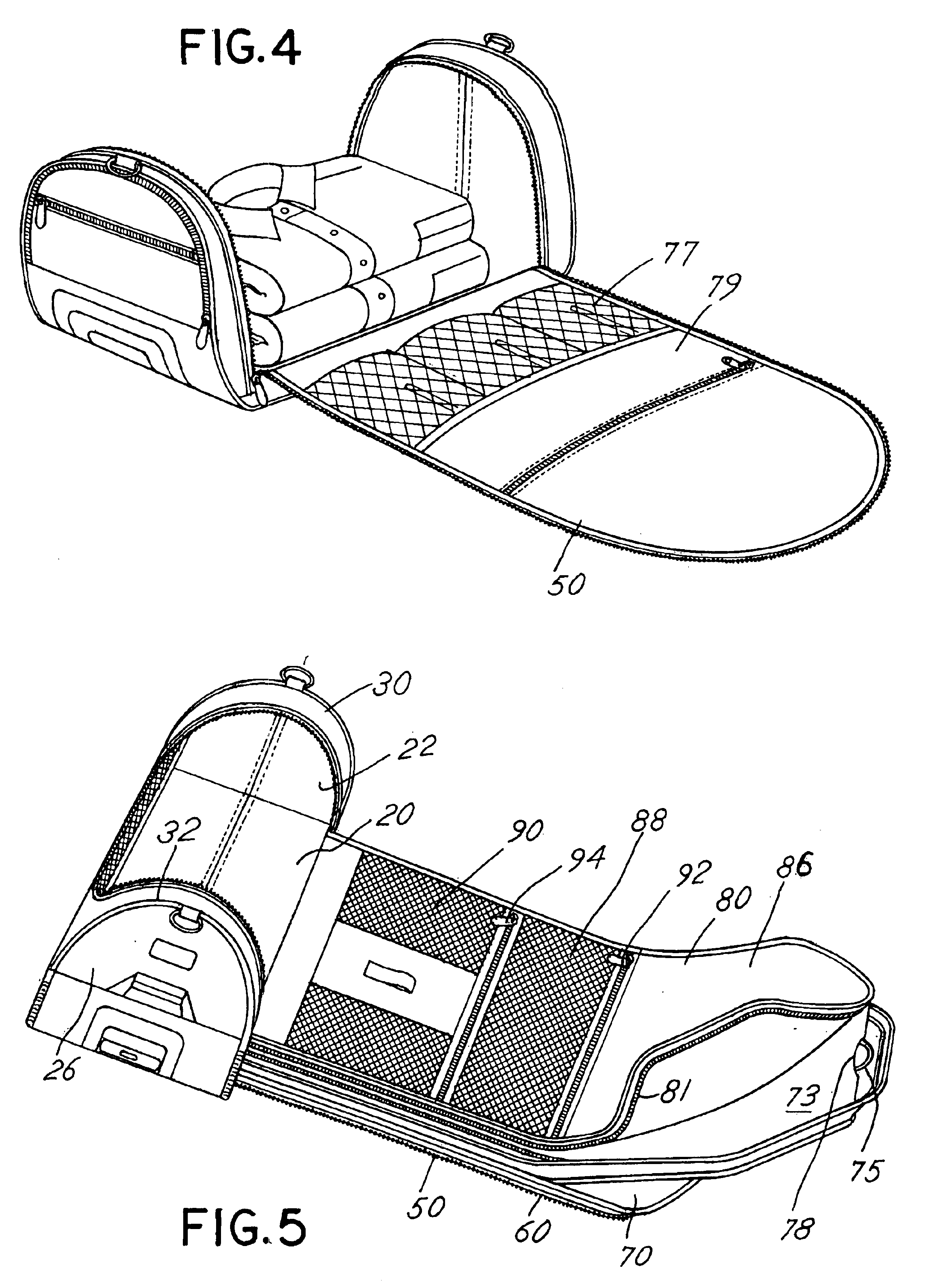 Luggage with cover