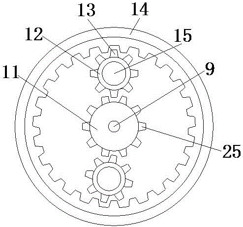 Processing stirring machine for plastic products