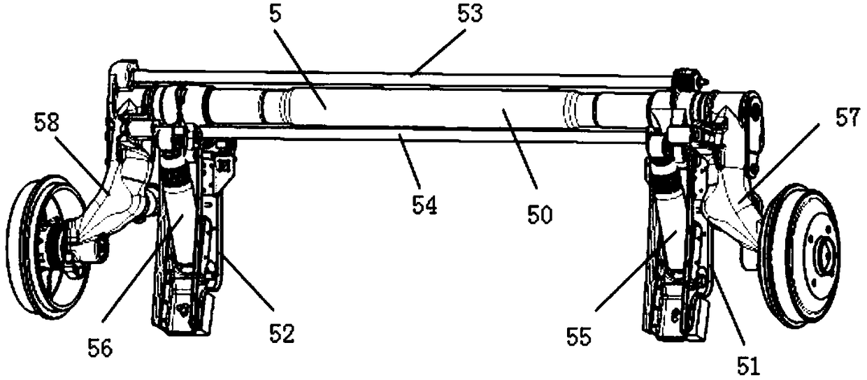 Power battery layout and fixed connection structure