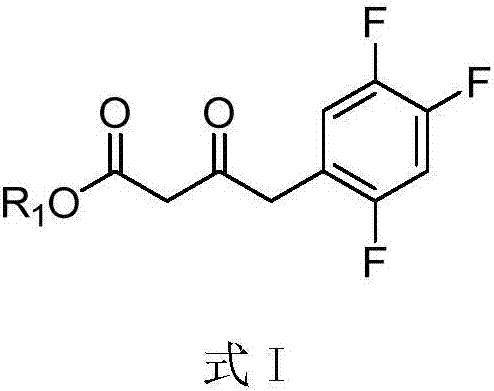 Purpose of compound for preparing Sitagliptin and Sitagliptin preparation method