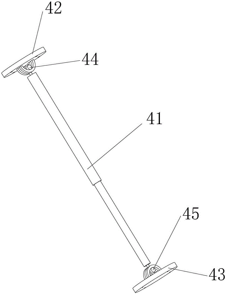 Novel three-dimensional shock isolation device with large vertical static rigidity