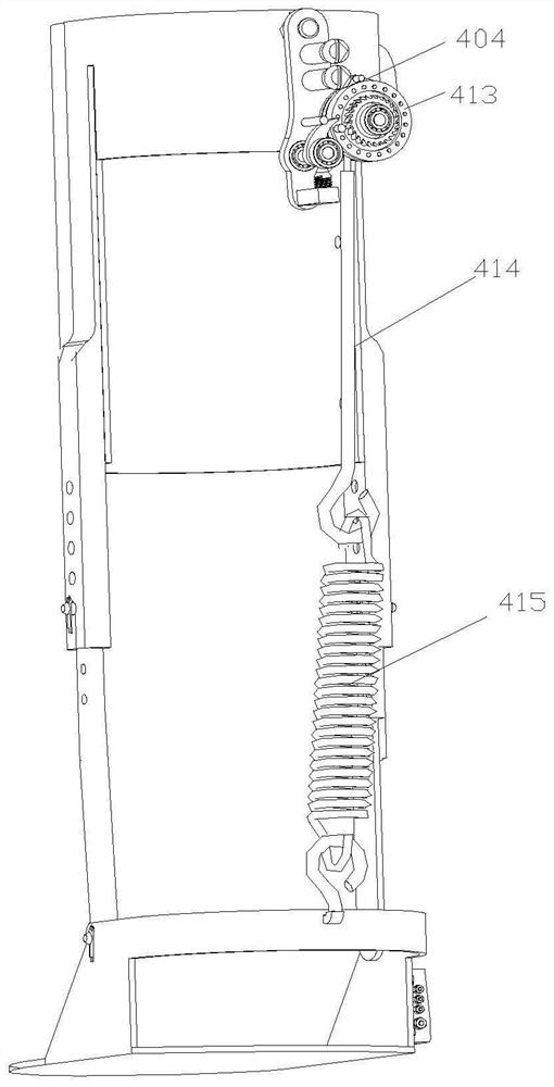 Power assisting device convenient for walking assisting