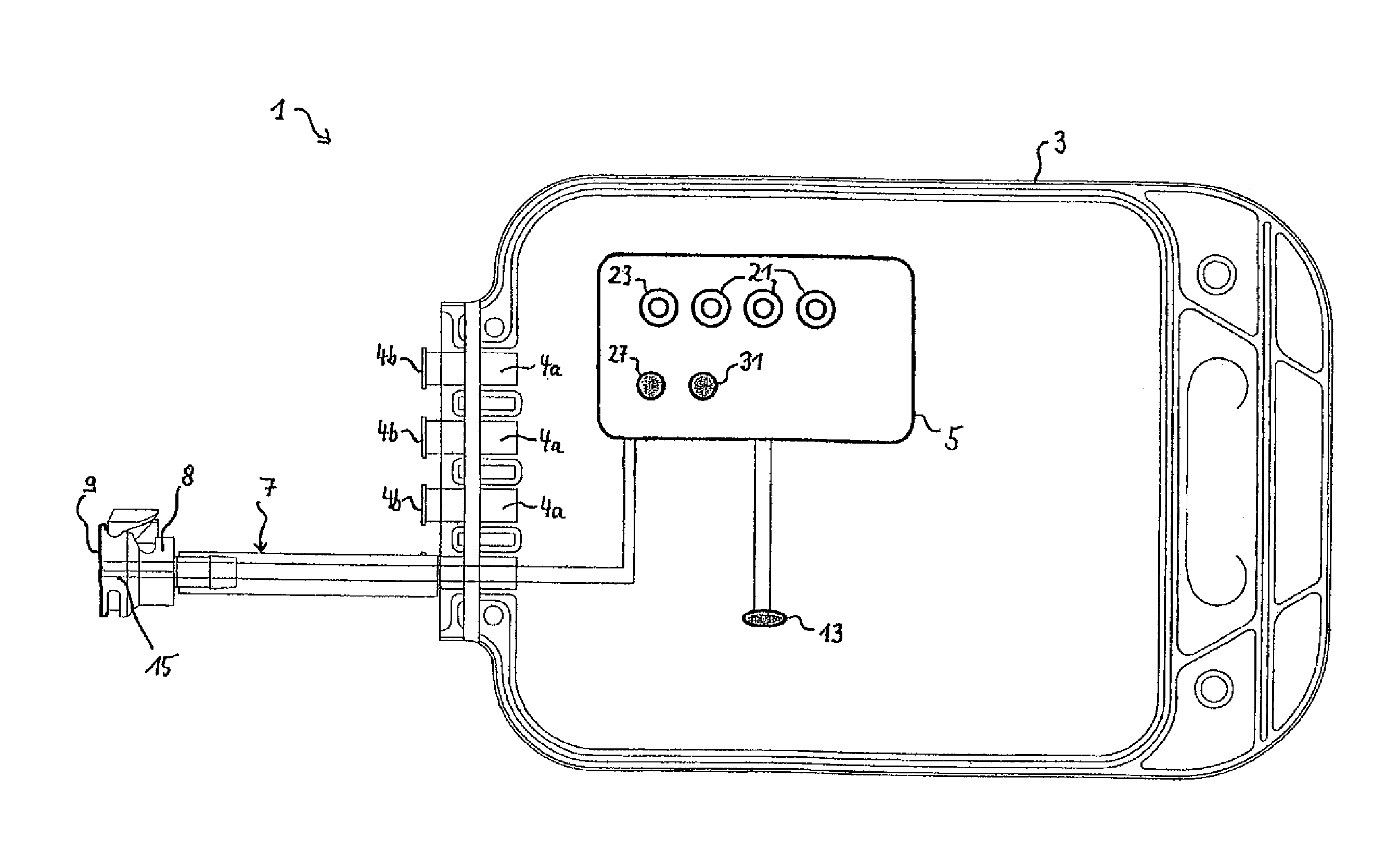 Container having a computer product