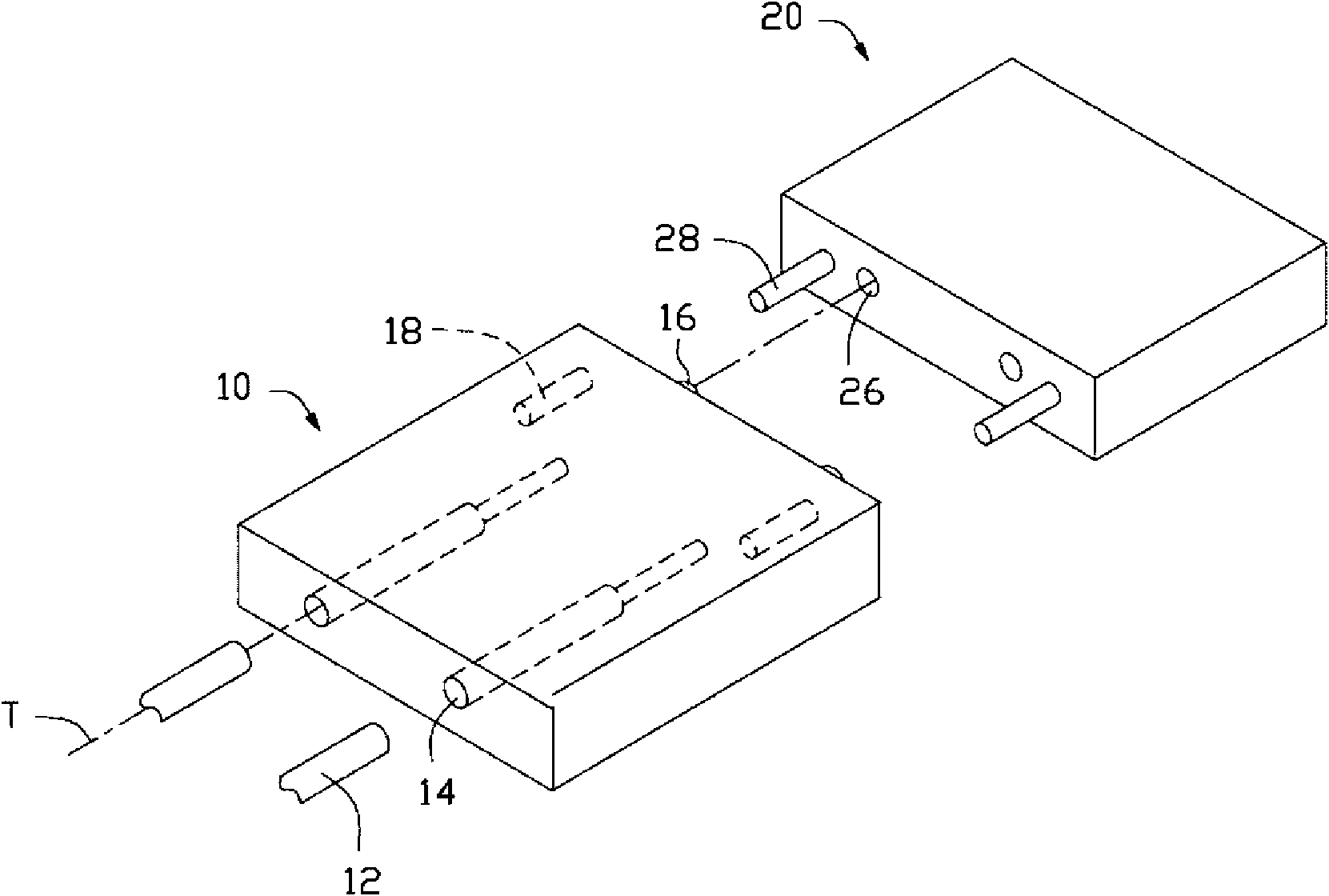 Optical fiber coupling connector