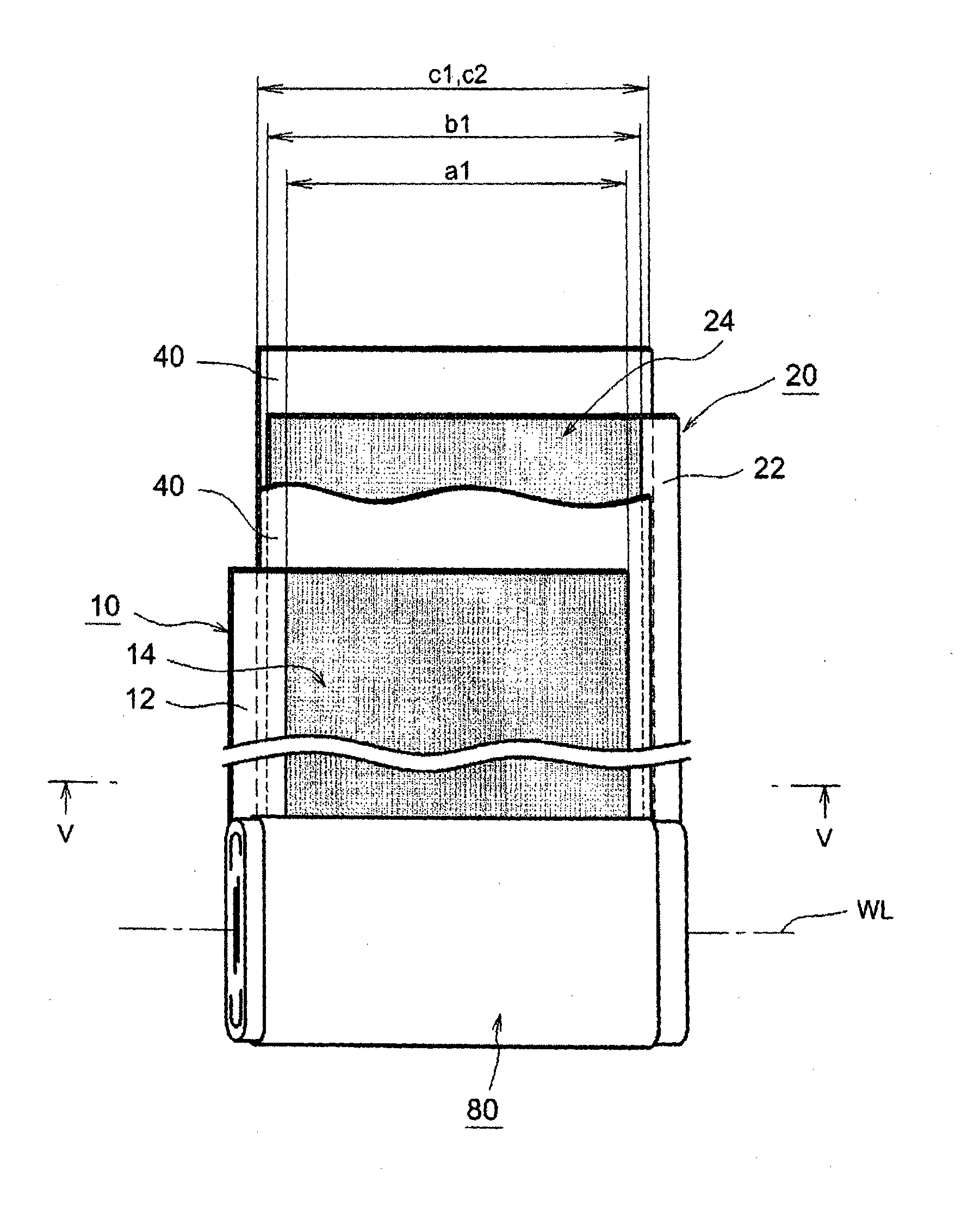 Lithium secondary battery and vehicle with the same