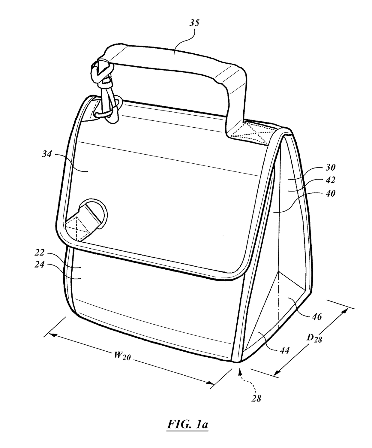 Insulated container with thermal storage liner