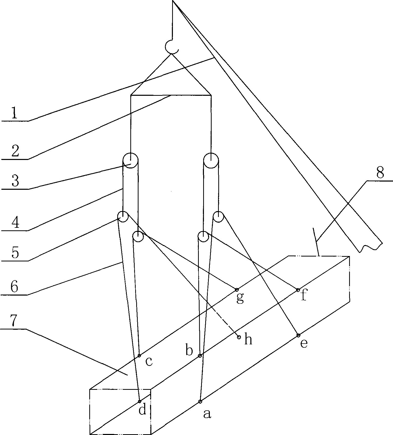 Hoisting tool and hoisting method for column component