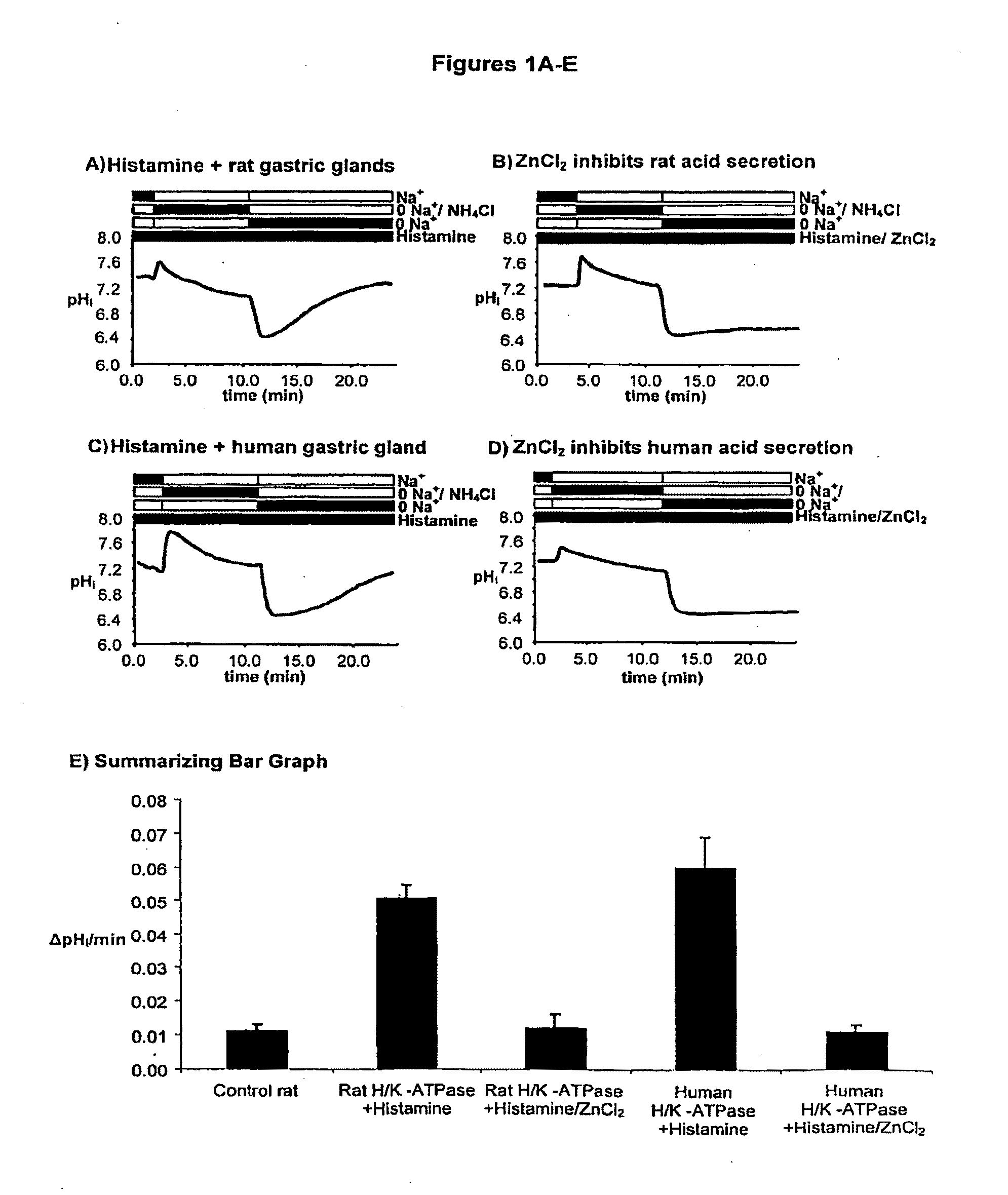 Fast acting inhibitor of gastric acid secretion