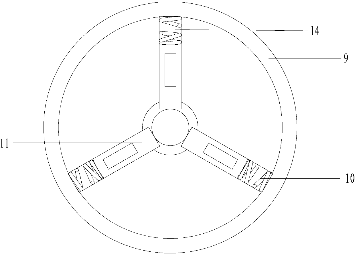 Energy storage type drop hammer quick-release impact device