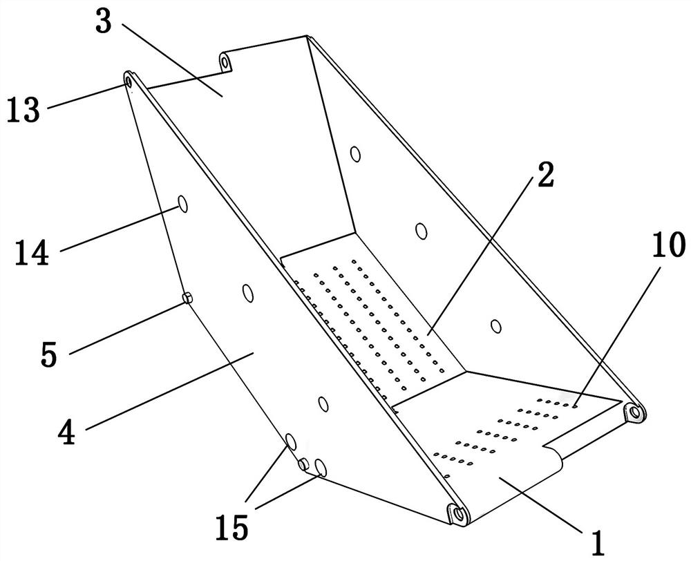 Drip irrigation type sloping roof greening device and method