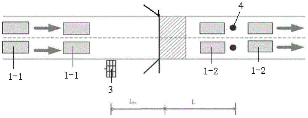 Variable speed limit control method for preventing rear-end collision at tunnel entrance and tunnel exit