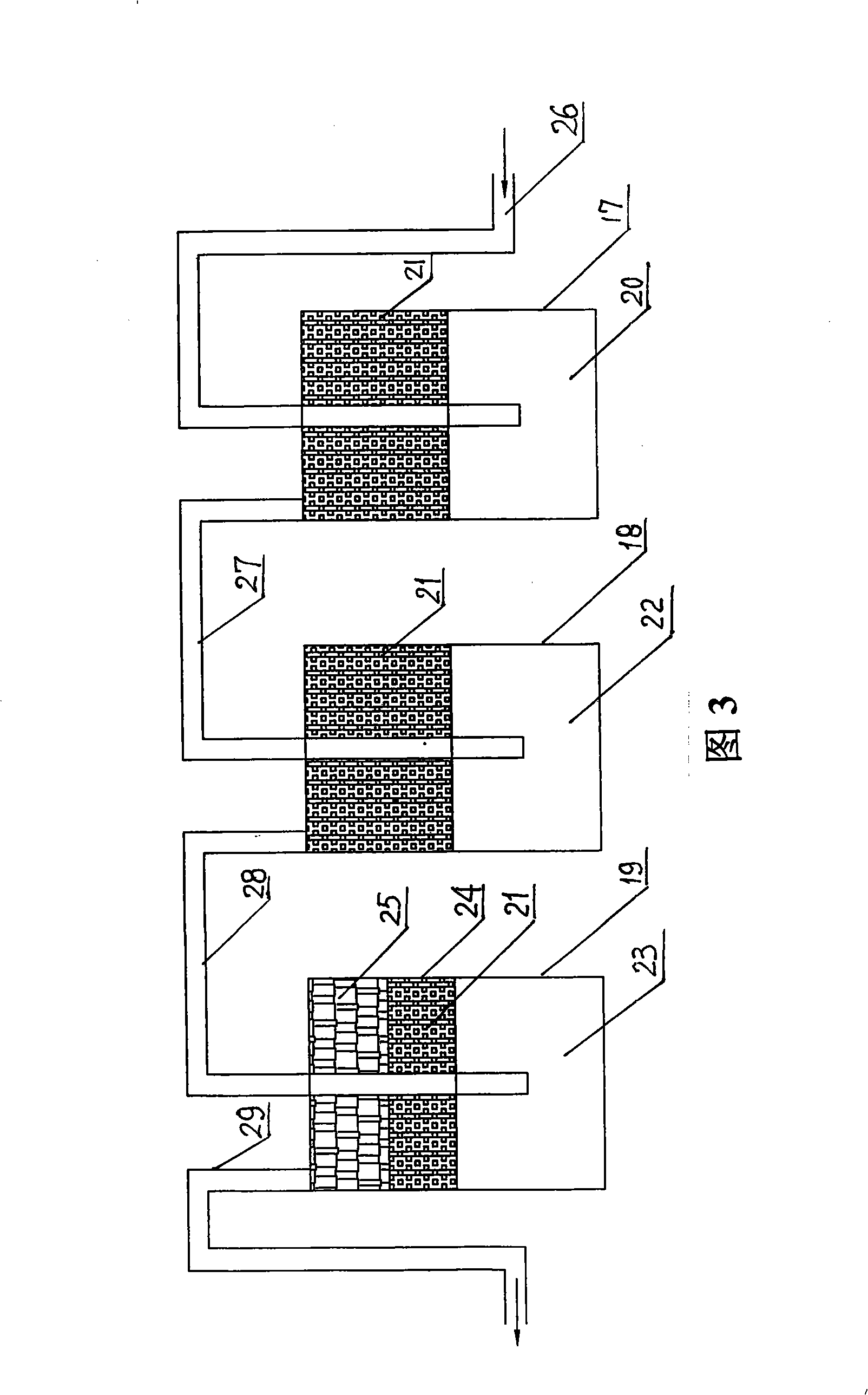 Method and apparatus for separating component pins and soldering tin of circuit board