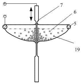 Preparation method of submicron spherical electrode