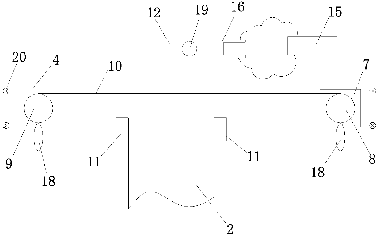 Intelligent accurate security external window based on temperature compensating circuit