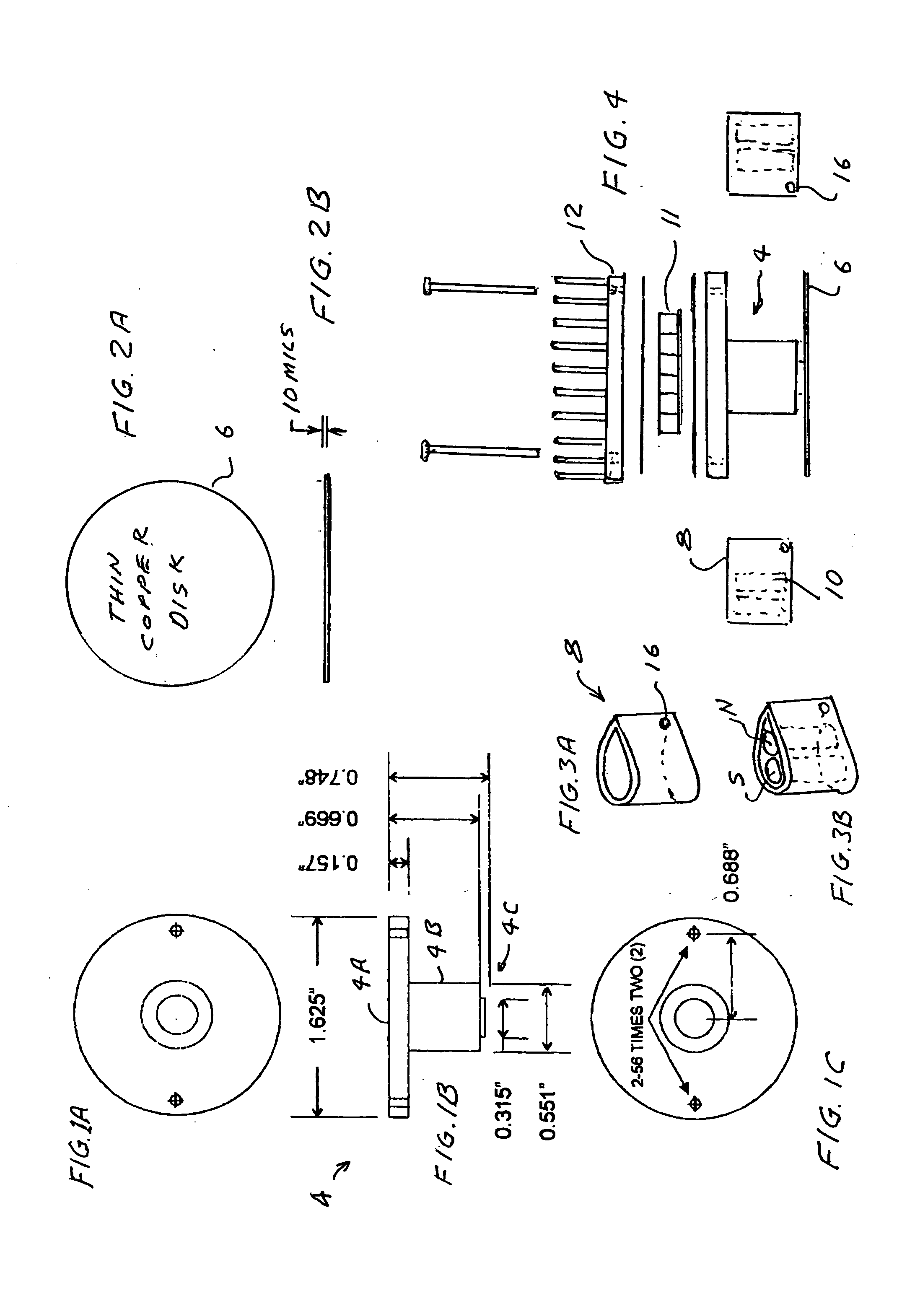 Quick attaching thermoelectric device