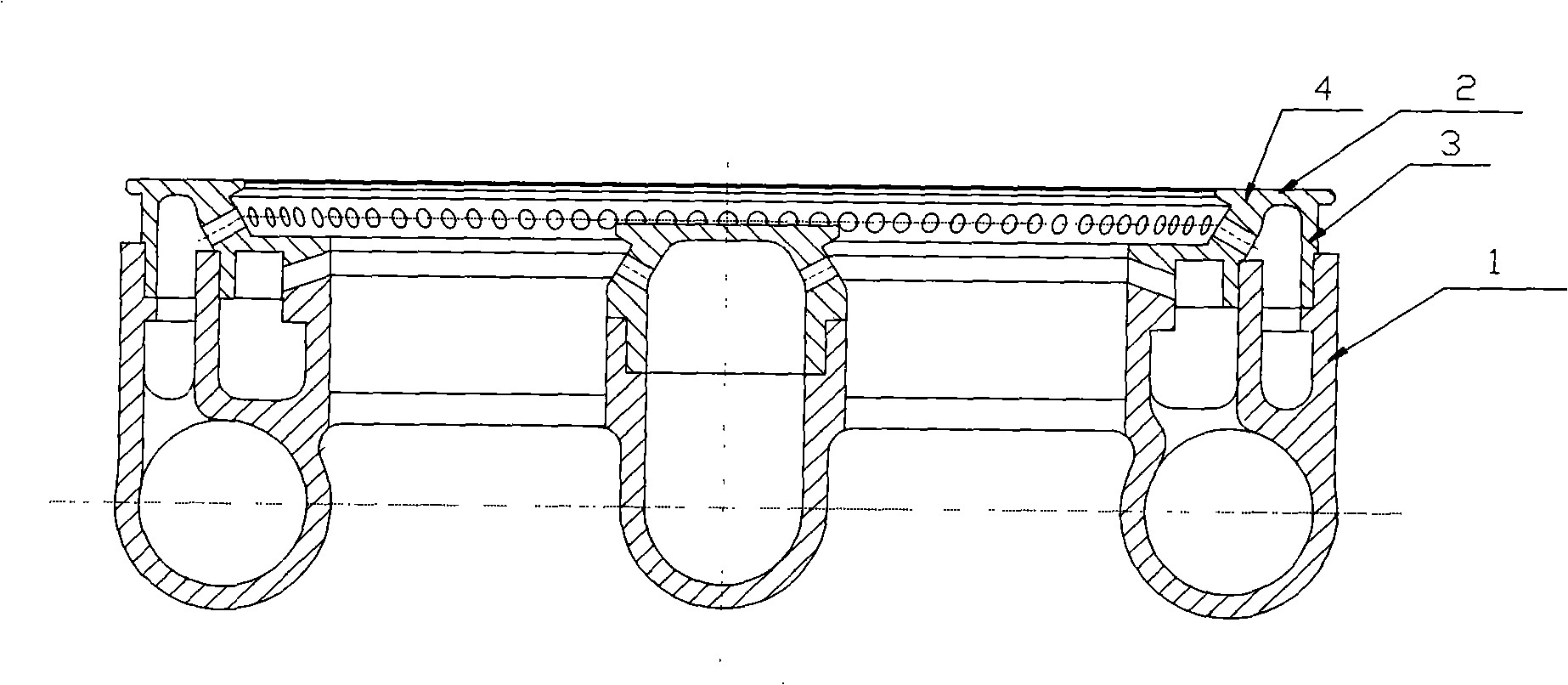 Multi-layer inner flame combustor