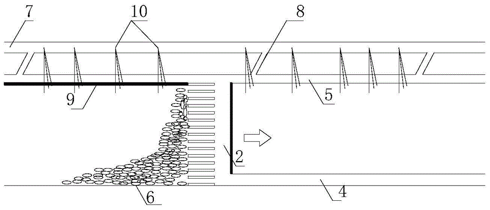 Drilling gas extraction method of Y-shaped ventilation high-level return airway in gob-side entry