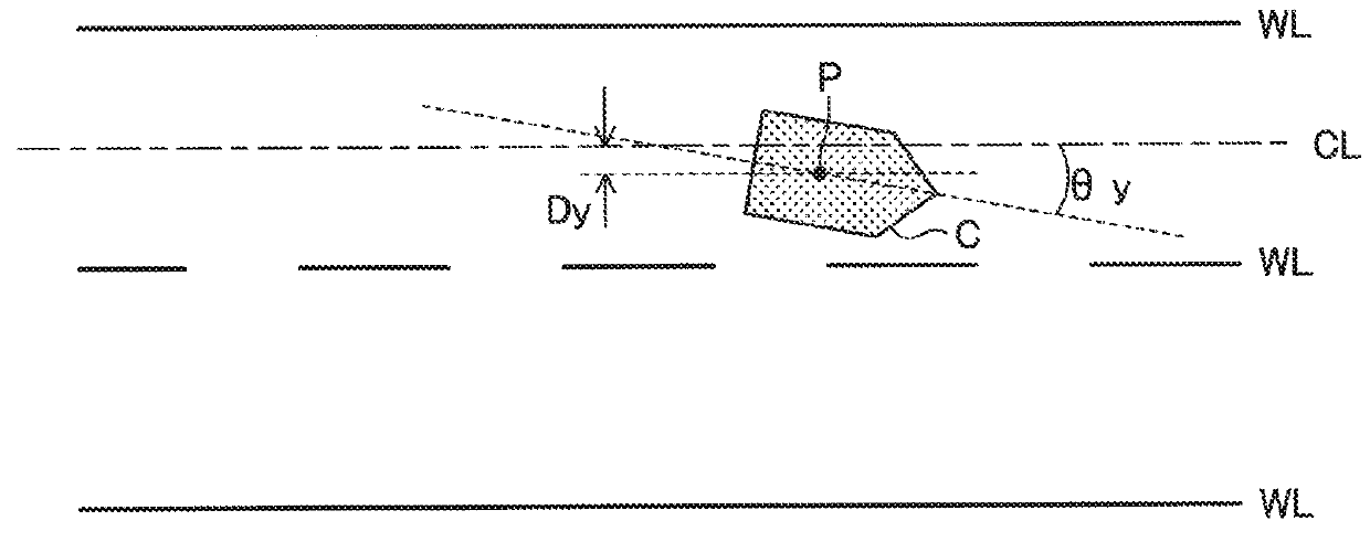 Lane change assist device for a vehicle