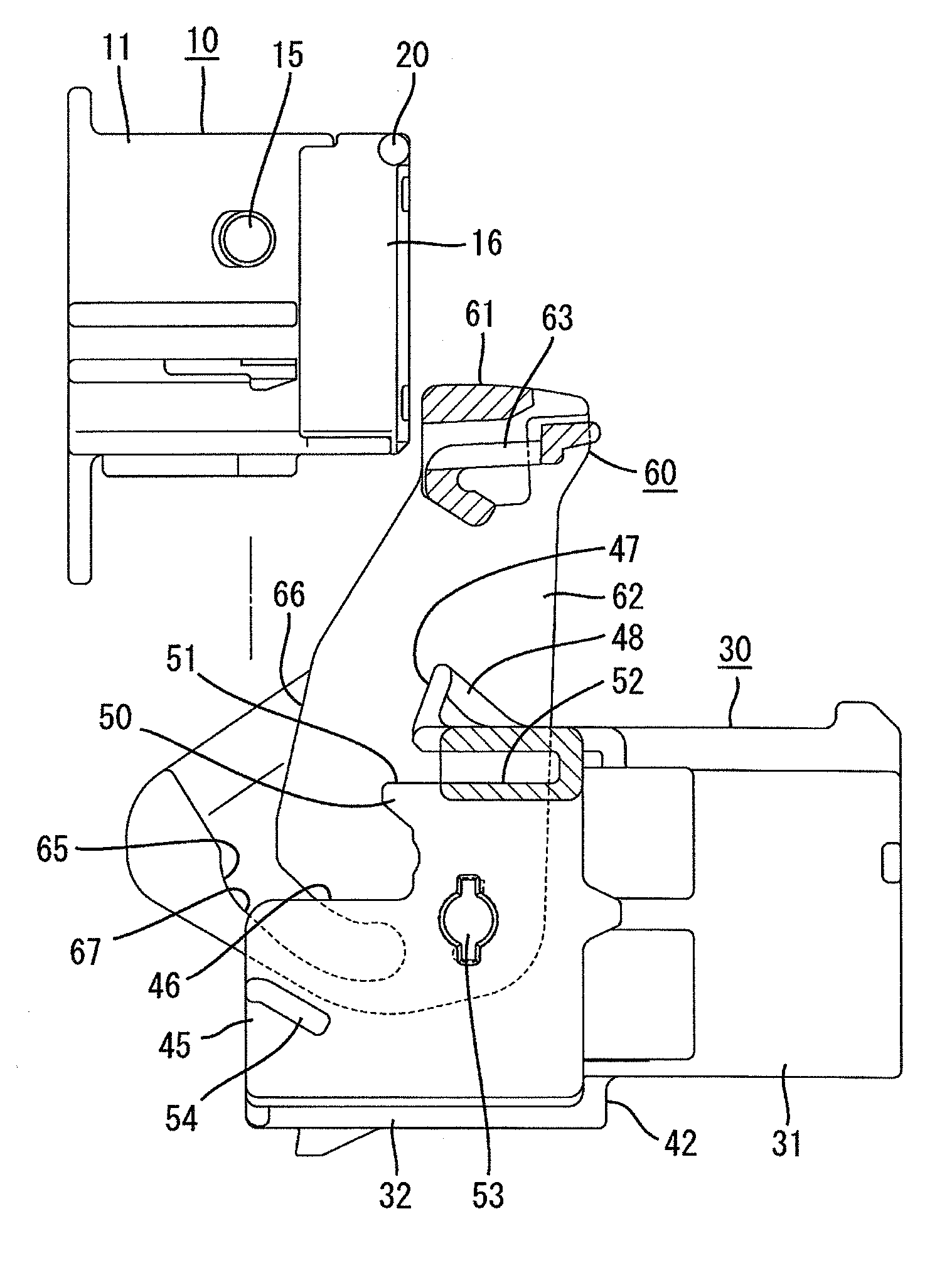 Lever connector