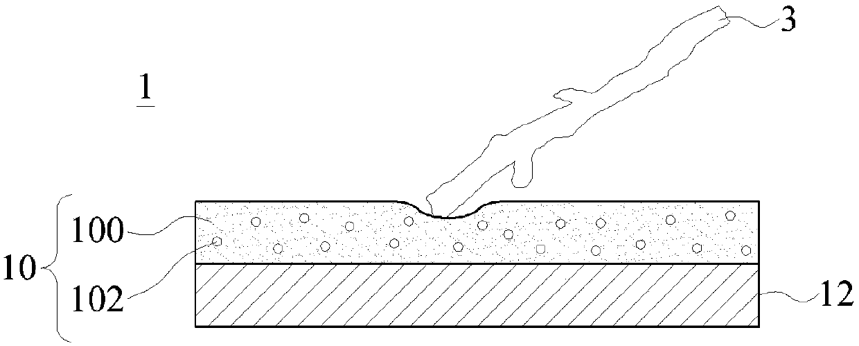 Touch assisting structure and touch sensing device applying such touch assisting structure