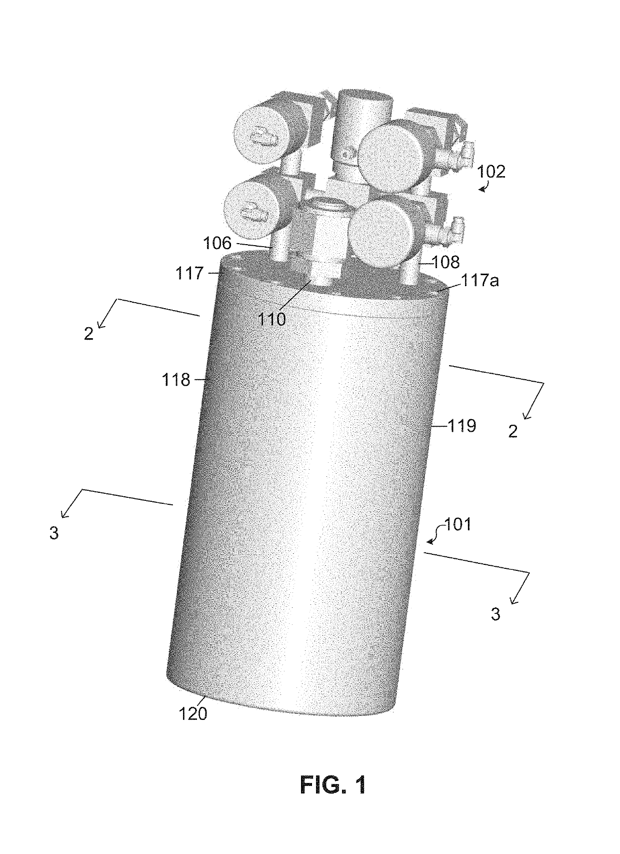 Vessel and method for delivery of precursor materials