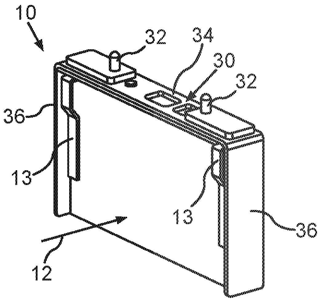 Battery module for motor vehicle and motor vehicle having such battery module