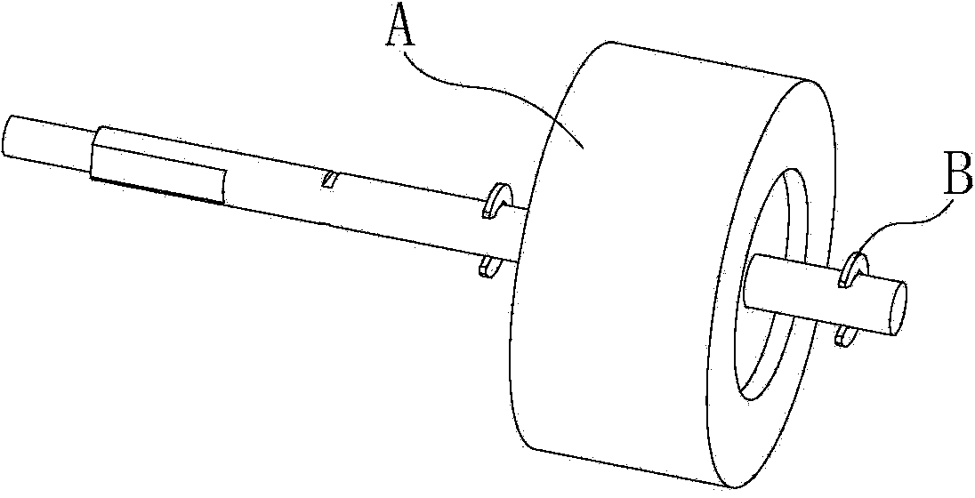 Rotor feeding device