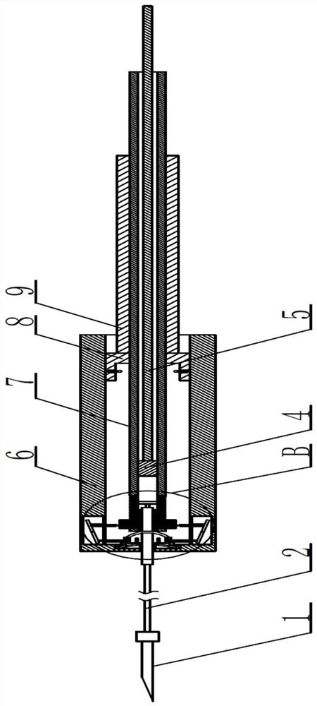 Accumulated liquid sampling auxiliary device and use method thereof