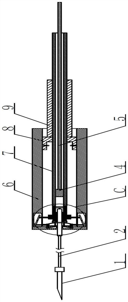 Accumulated liquid sampling auxiliary device and use method thereof