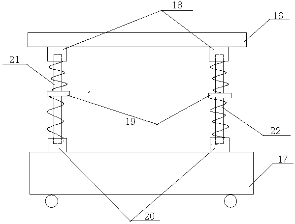 A fully-enclosed switch cabinet busbar grounding device and an application method