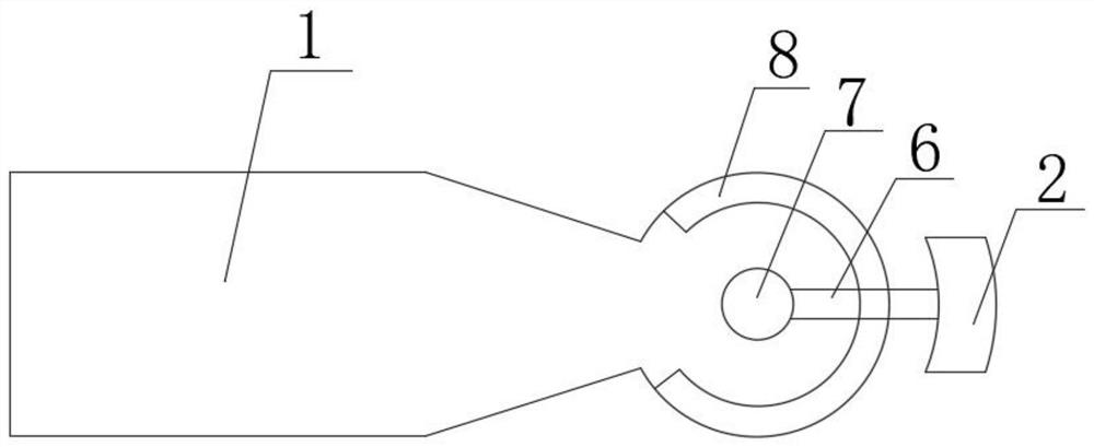 Pneumatic four-finger manipulator structure