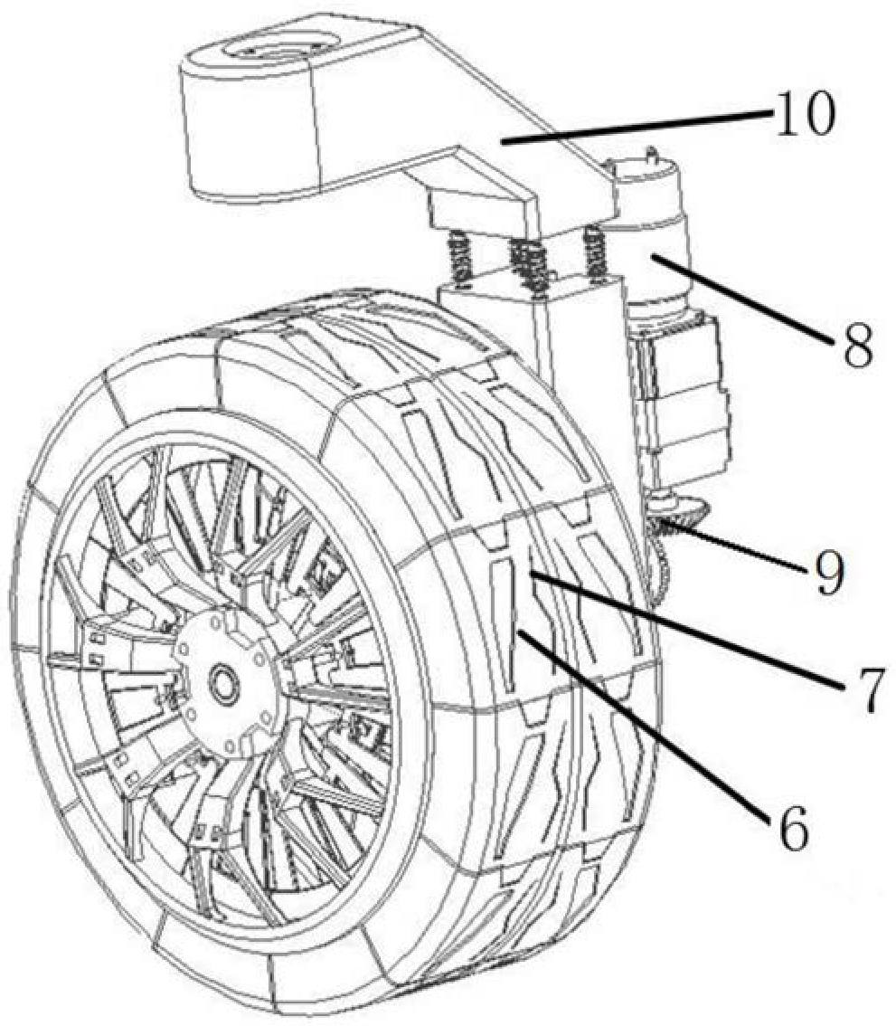 Foldable Moon Camp Auxiliary Building Robot