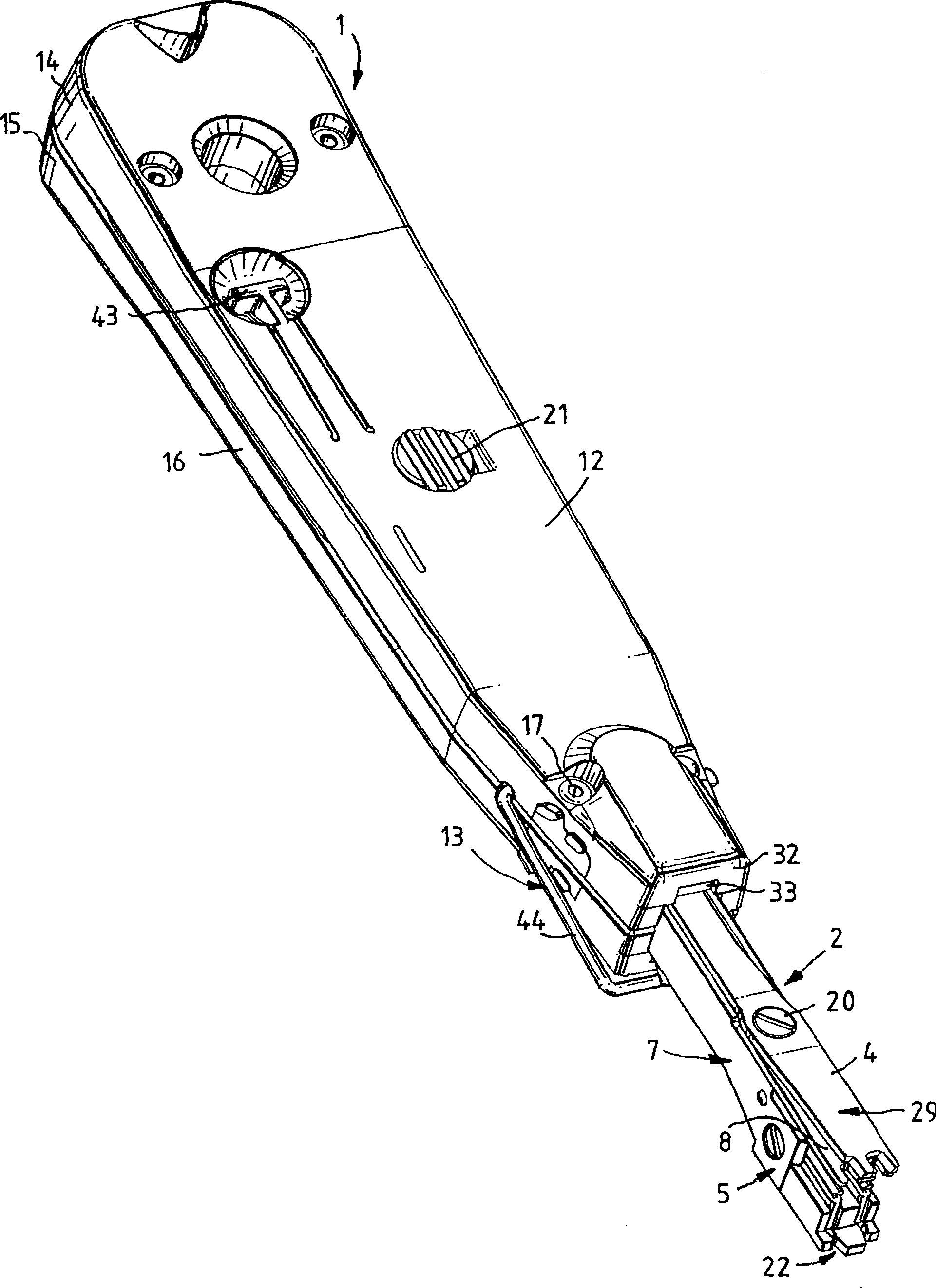 Tool for connecting cable conductors