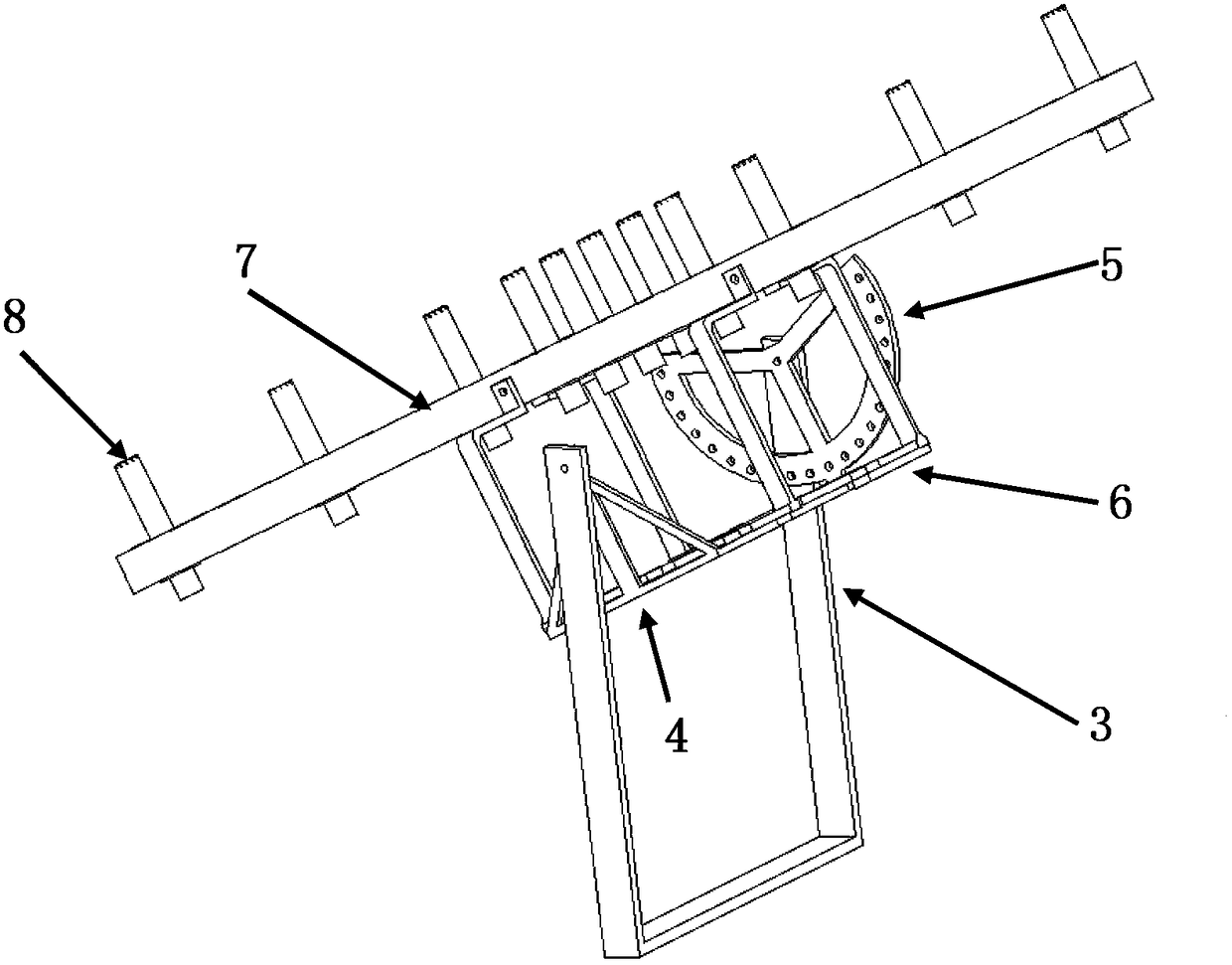 A microphone line array for on-site testing of sound scattering coefficient