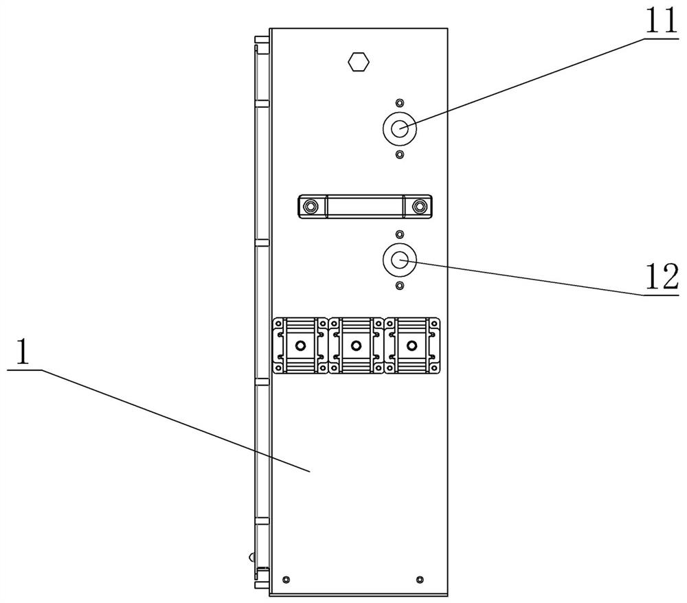 Separation type phase change heat dissipation inversion device