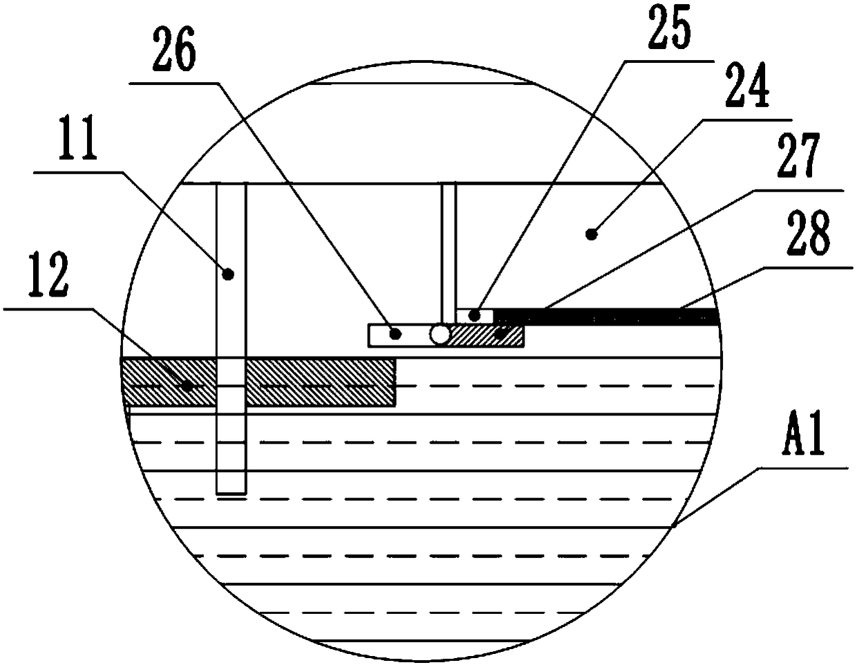 Key slot machining device