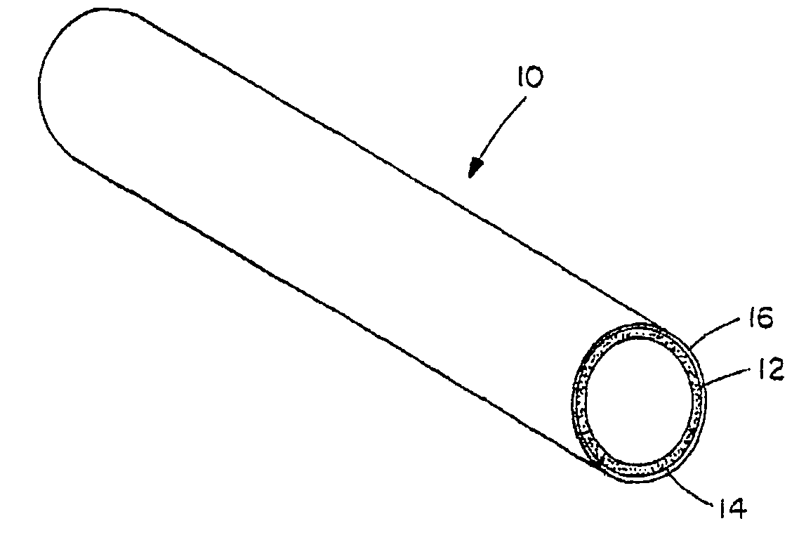 Composite gas separation modules having high Tamman temperature intermediate layers