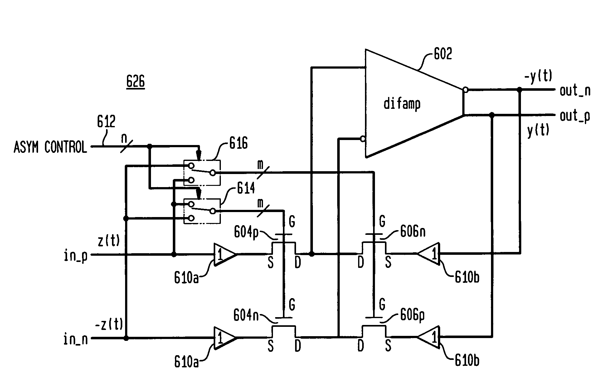 Asymmetry correction for magneto-resistive heads