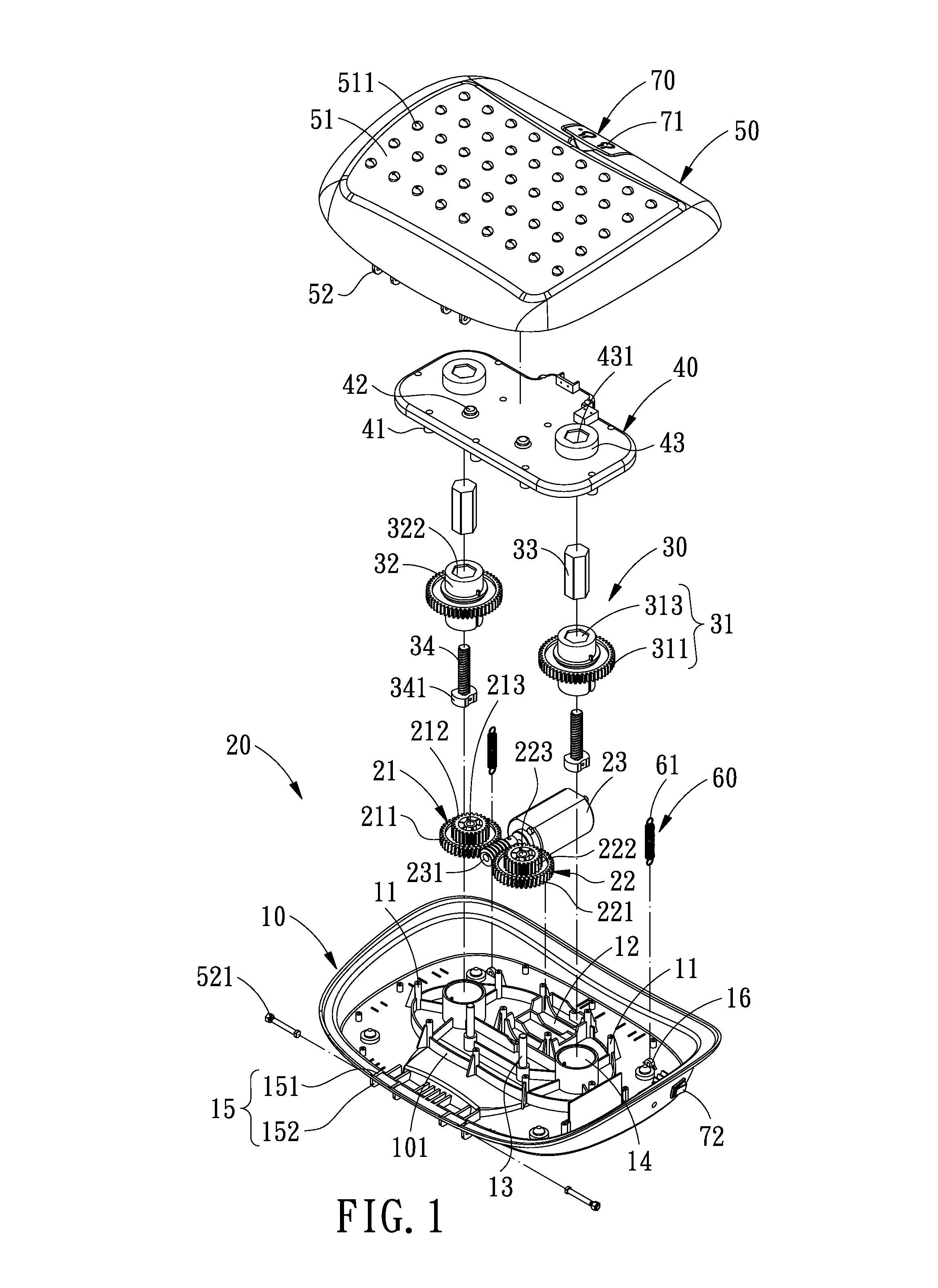 Muscle stretching device