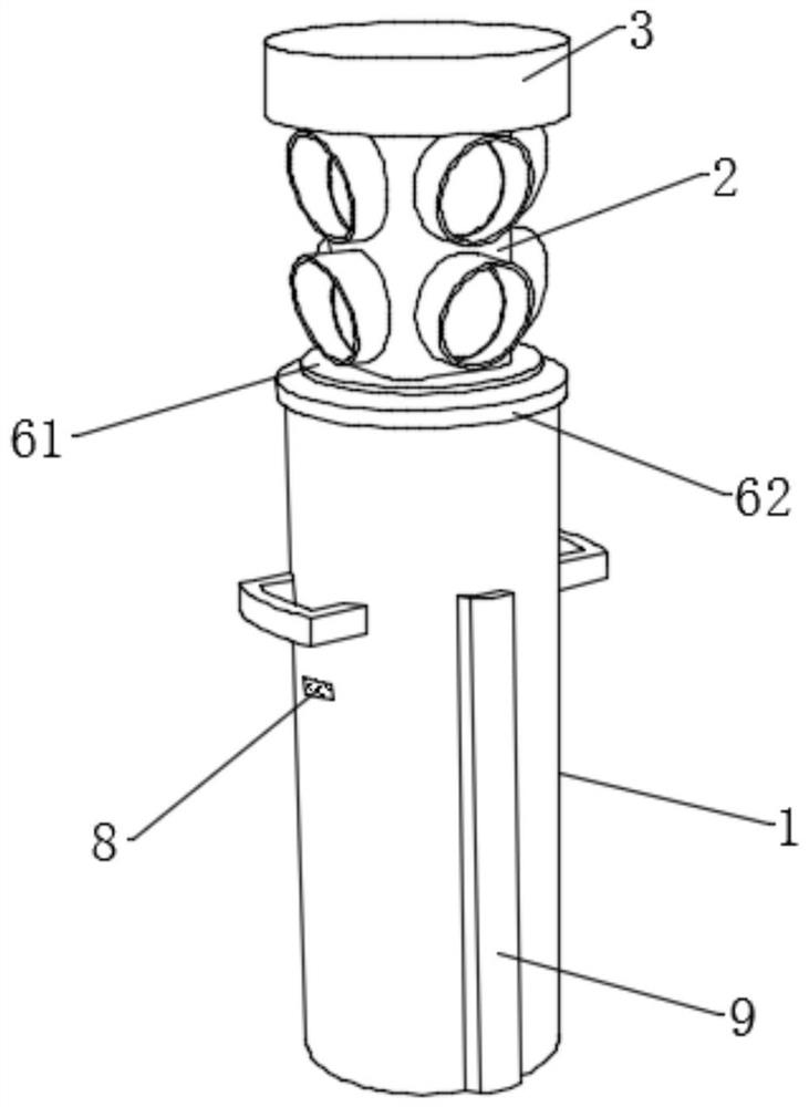 A protective mobile traffic signal light