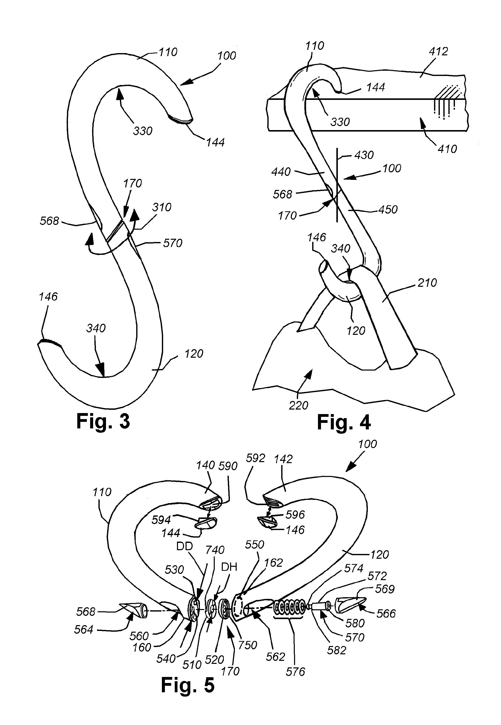 Rotary joint assembly and combination clip-hook and jewelry piece employing the same