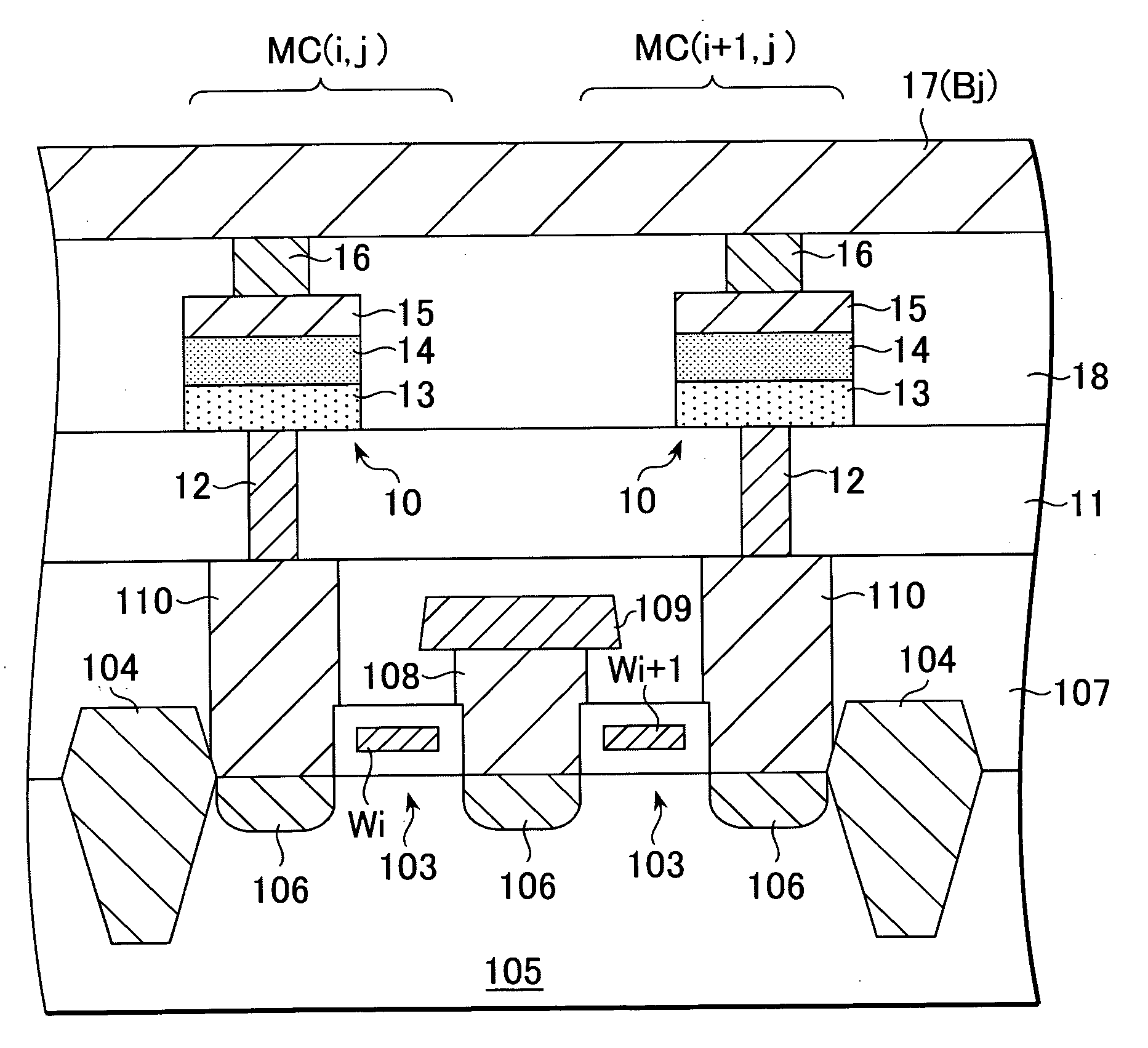 Electrically rewritable non-volatile memory element and method of manufacturing the same