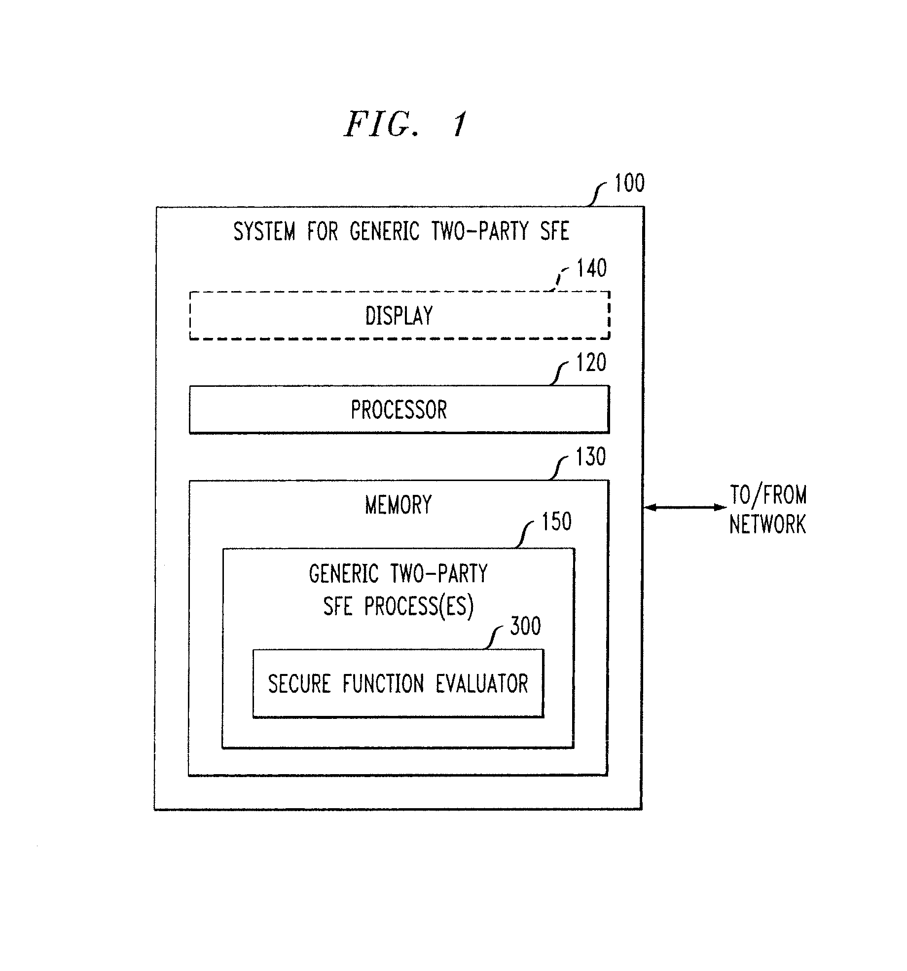 Secure function evaluation for a covert client and a semi-honest server using string selection oblivious transfer