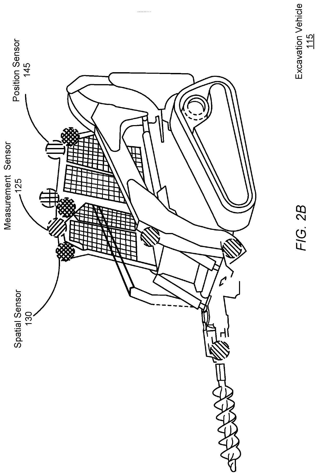 Excavating earth from a dig site using an excavation vehicle