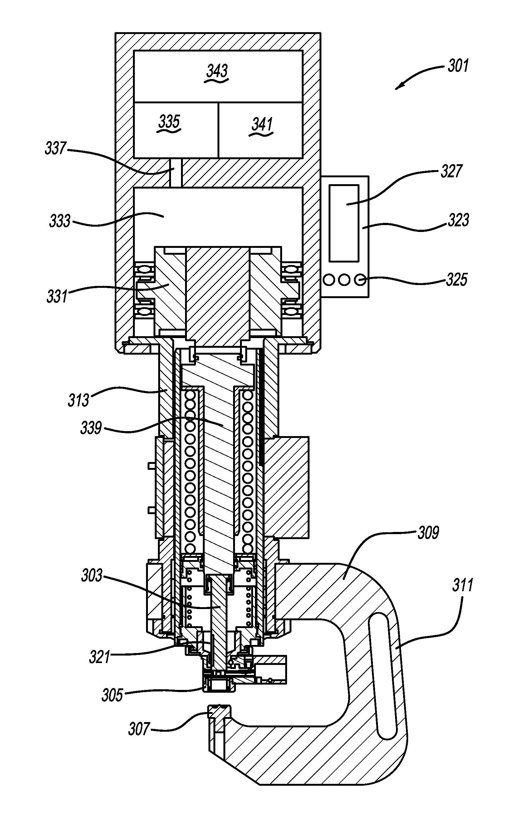 Rivet setting machine