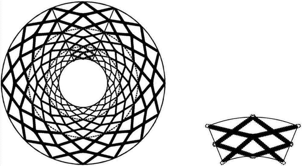 Feature modeling-based topology optimization design method for cyclic symmetric cylindrical support structure