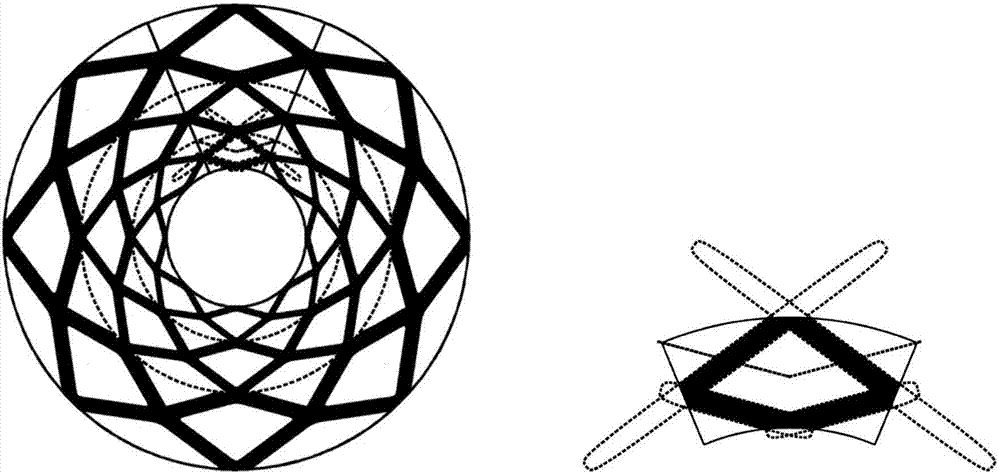 Feature modeling-based topology optimization design method for cyclic symmetric cylindrical support structure