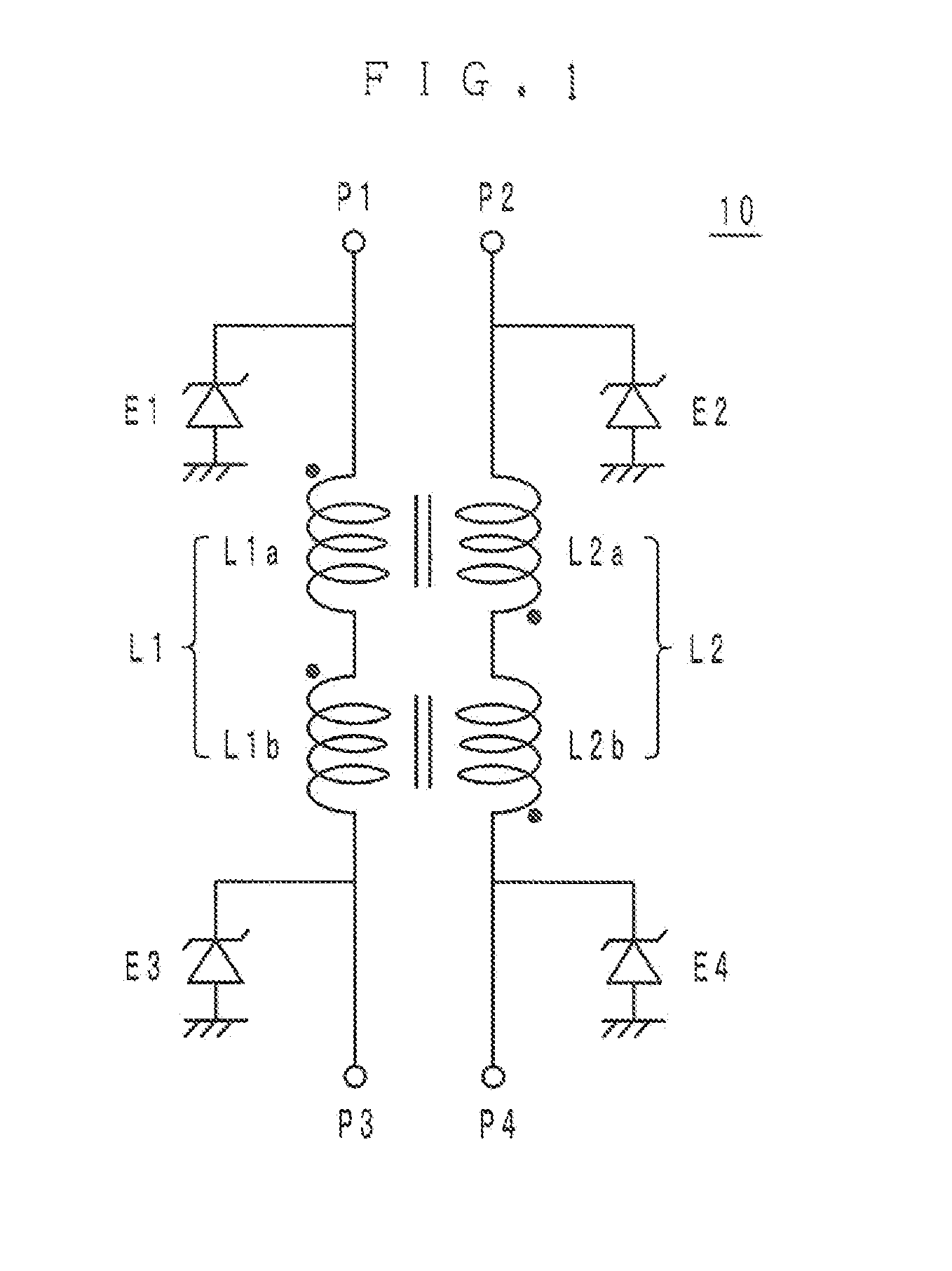 Common mode choke coil and high-frequency electronic device