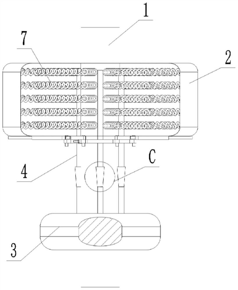 Anti-collision device for cross-sea bridge