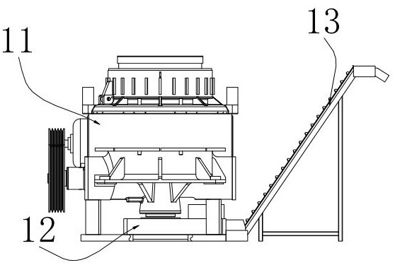 Glass fiber gridding cloth production system